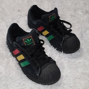 adidas rasta shell toes